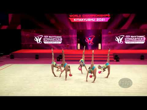 Finland (FIN) - 2021 Rhythmic Worlds, Kitakyushu (JPN) - Qualifications 5 Balls