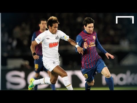 Neymar signs for Barcelona