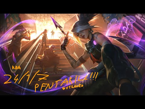 EH03 LOL - Akali VS Ryze MID 24/1/7 PENTAKILL!!! *stealed