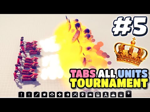 TABS ALL UNITS ARMY TOURNAMENT (SAME PRICE) #5 - Totally Accurate Battle Simulator
