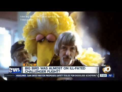 Big Bird was almost on the Challenger?