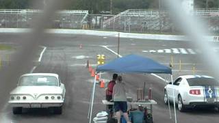 preview picture of video '409 Impala racing a saleen at Riverhead 100 toof drags'