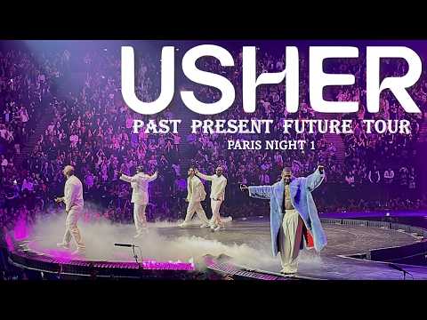 USHER - Full Live Night 1 "Past Present Futur Tour" Paris Accor Arena 15.04.25