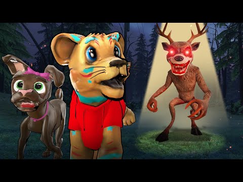 99 NÄCHTE IM WALD IN GMOD ÜBERLEBEN ... DER NEUE HIRSCH-MOD IST GRUSELIG! (Gmod Sandbox)