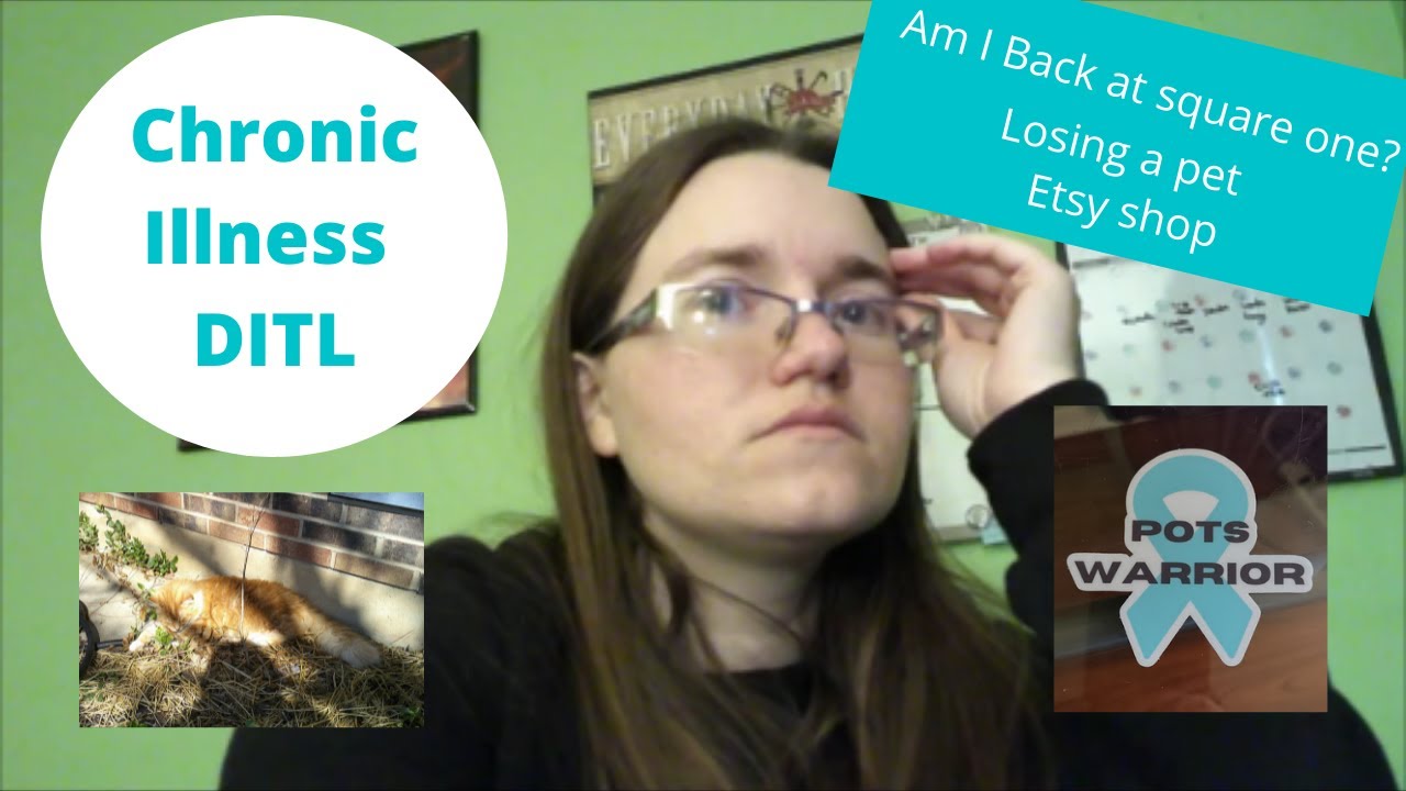 Chronic Illness Day In The Life | Cardiologist Appointment | Losing a Pet | Etsy Shop