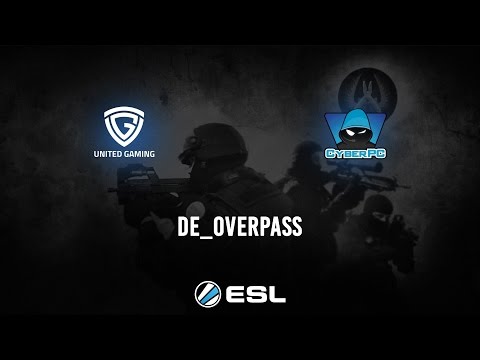 ESL CS:GO 5on5 Open League Winter 2016 Playoffs Europe - United Gaming vs. TeamCyberPC - de_overpass