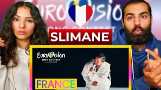 🇫🇷 Reacting to Slimane - Mon Amour (LIVE) | France | Grand Final | Eurovision 2024