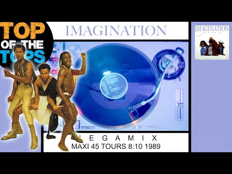 IMAGINATION - MEGAMIX MAXI 45 TOURS | Vinyl Listening Experience | TOP OF THE TOPS MASTERPIECE