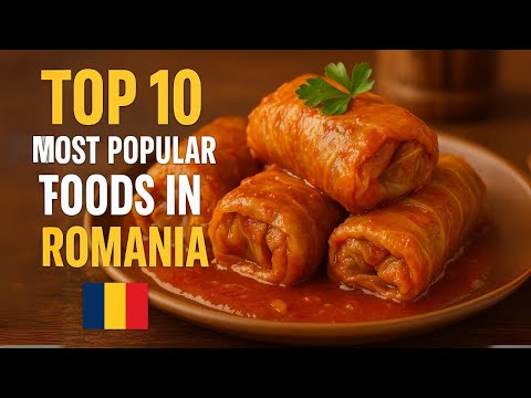 Most Popular Food in Romania ๐ท๐ด | Top 10 Romanian Traditional Street Food