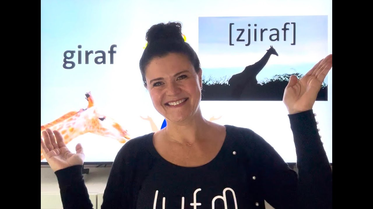 NT2 UITSPRAAK G ➡️ZJ 🦒giraf 🧳bagage 🧑‍🧑‍🧒‍🧒 passagier 🚗garage LEENWOORDEN #learndutch #pronounce
