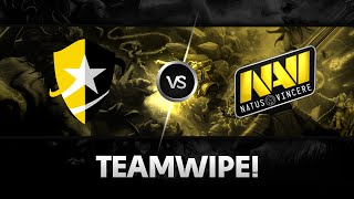 Teamwipe by HGT & Na`Vi last moments @ DAC 2015
