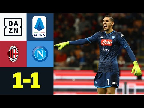 Punkteteilung im San Siro: Napoli zum 5. Mal ohne Dreier: AC Mailand - Neapel 1:1 | Serie A | DAZN