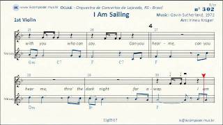 I Am Sailing (Gavin Sutherland) - 1st Violin