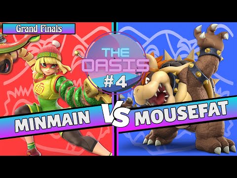 The Oasis #4 Grand Finals - MinMain (MinMin) Vs. MouseFat (Bowser) Smash Ultimate Tournament