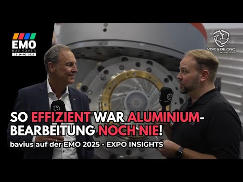 bavius auf der EMO 2025 - Hochgeschwindigkeitszerspanung neu definiert | VOICE OF CNC