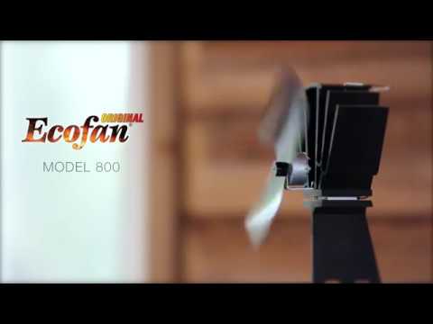 Värmefläkt Ecofan Original 800 Svart - Youtube manufacturer video 2