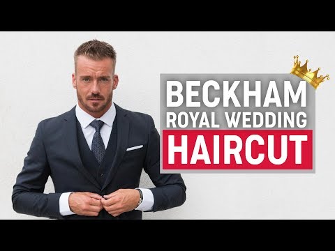David Beckham Royal Wedding Hairstyle Barbinc News