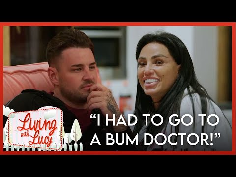 Katie Price drives Carl Woods mad with her "eggy" smelling flatulence issues... | Living With Lucy