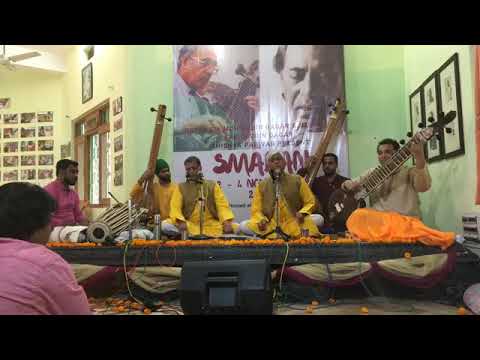 Padma Shri Gundecha Brothers|| Souravbrata chakraborty on surbahar|| Performance at Smaran-2018
