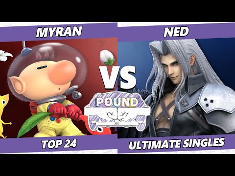 Pound 2022 Top 24 - Myran (Olimar) Vs. Ned (Sephiroth) SSBU Smash Ultimate Tournament