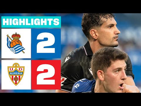 REAL SOCIEDAD B 2 - 2 UD ALMERÍA | RESUMEN LALIGA HYPERMOTION