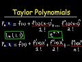 Taylor Polynomials Maclaurin Polynomials With Approximations