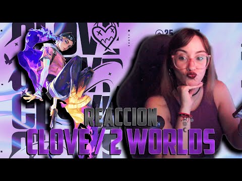 🦋 CLOVE: LE NUEVO AGENTE DE VALORANT || Reacción a 2 Worlds y presentacion oficial de Clove