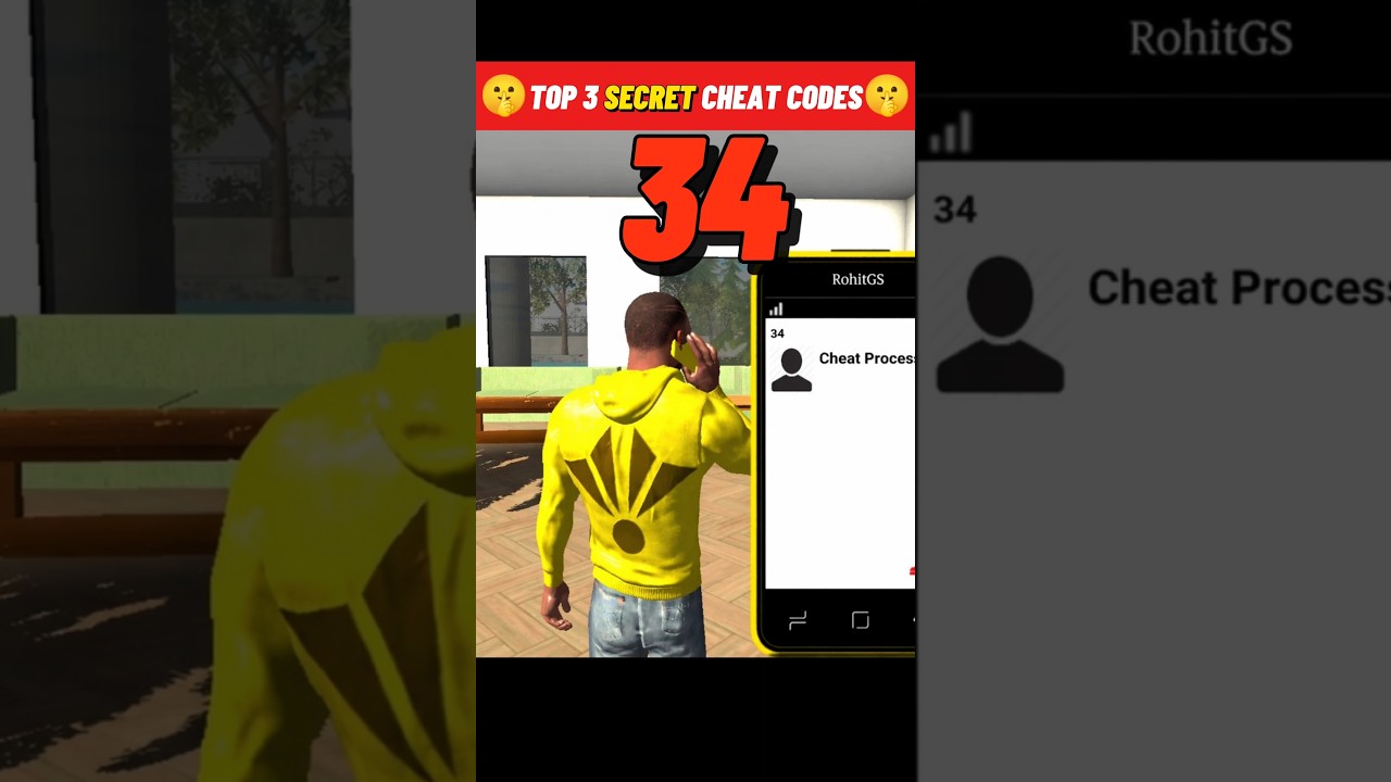 🤫TOP 3 SECRET CHEAT CODES INDIAN BIKE DRIVING 3D NEW UPDATE ALL SECRET CODE #shorts #gta5 #gta
