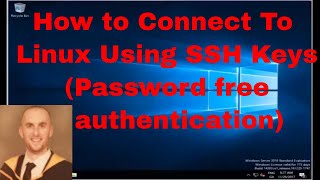 YouTube Thumbnail for How to Connect To Linux (CentOs 7) Using SSH Keys (Password free authentication) from Windows