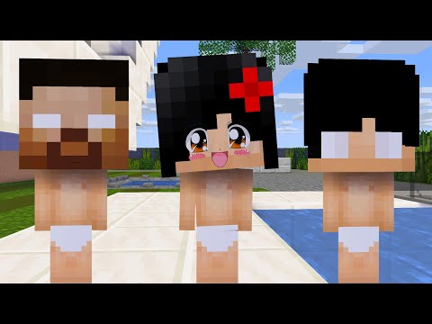 MONSTER SCHOOL : CHICKEN WING MEME BABY SADAKO, XDJAMES, HEEKO - MINECRAFT ANIMATION