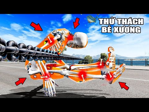I BROKE 1,000 BONES WHILE DRIVING | BEAMNG DRIVE