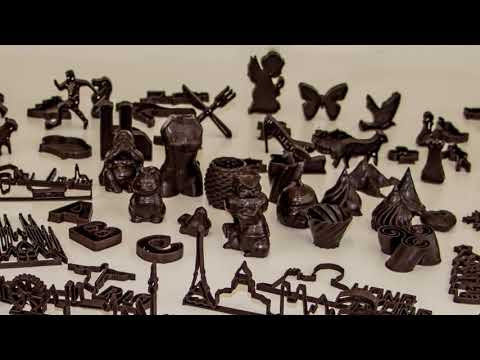 VEGAN 3D CHOCO DARK mycusini 3D chocolate printer refill VEGAN 3D CHOCO DARK mycusini 3D chocolate printer refill