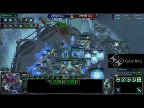 SeKo Starcraft - Dear vs Solar - Pro SC2 HOTS Replay