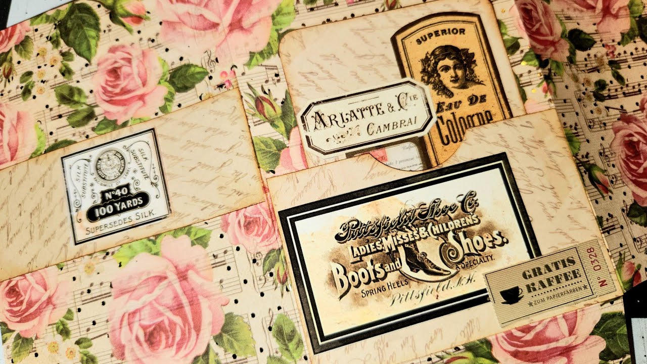 Fold & Tuck Booklet with Pockets &/or Bellyband!  12 x 12 One Page Wonder !