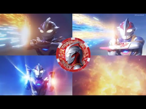 【ウルトラマンメビウス】Ultraman Mebius (Phoenix Brave) All Technique