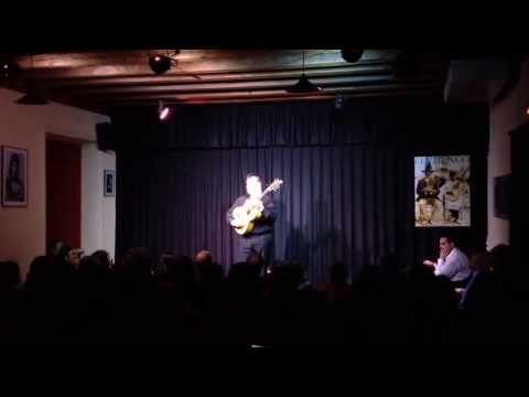 Ricardo Fernández del Moral en la sala García Lorca de Fundación Casa Patas