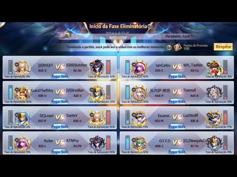 OITAVAS DE FINAIS DO CAMPEONATO DO JAMIEL - SAINT SEIYA AWAKENING