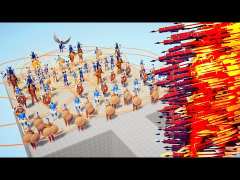 GOOD ARMY 😇 VS 👹 2x EVERY GOD / Totally Accurate Battle Simulator ( TABS )