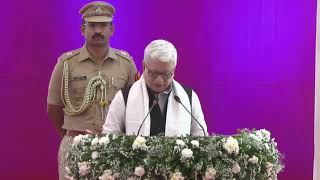 16.04.2026 : राष्ट्रपतींच्या उपस्थित महात्मा गांधी आंतरराष्ट्रीय हिंदी विश्वविद्यालयाचा दीक्षांत समारंभ संपन्न