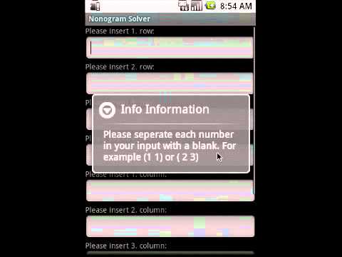 Nonogram Solver 2020 Video