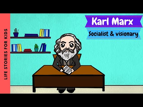 KARL MARX - FAMOUS VISIONARY - Founding father of social science