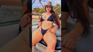 Em um passeio de barco aproveitando o sol e a brisa do mar #booktokers #gymrats #funk #morena