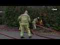 Kippen gered bij schuurbrand in Diepenveen