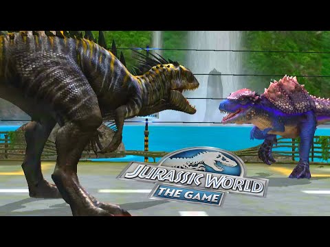 I. REX GEN 2 vs GLYTHRONAX (PVP) | JURASSIC WORLD THE GAME