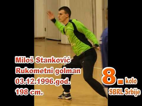Milos Stankovic 8 kolo SBRL Srbije RK Bela Palanka   RK Karadjordje 35 27  17 11 2017