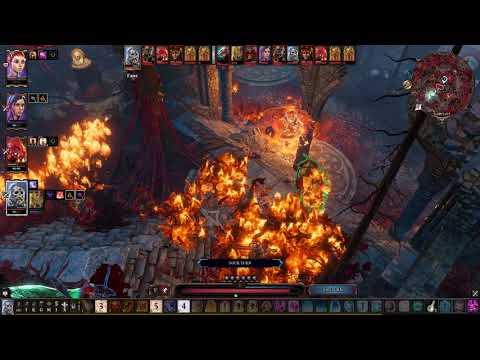 Divinity Original Sin 2- Lets play: Abusing Locked conversation during Advocate fight