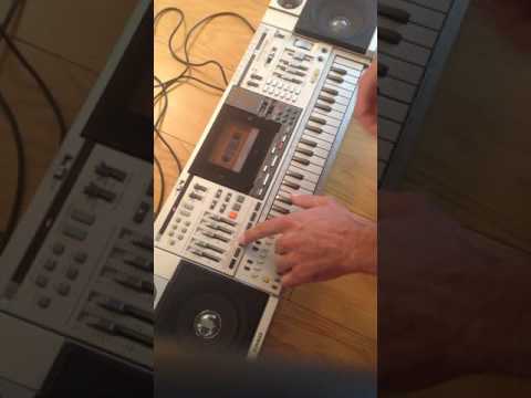 Casio KX-101 rare vintage boombox synthesizer arranger rhythm cassette bizarre keyboard image 10