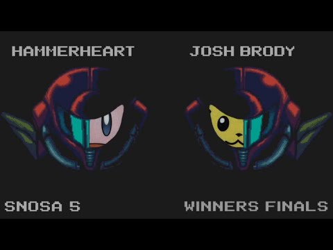 SNOSA 5 - Josh Brody (Pikachu) Vs. HAMMERHEART (Kirby) Super Smash Bros. Winners Finals