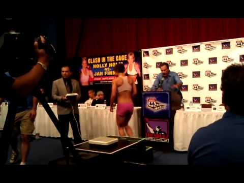 Jan Finney - Clash in the Cage Weigh-ins 9.8.11