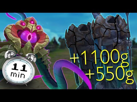 Vel'Koz Pressure King, Destroying 2 Turrets in 11 Minutes